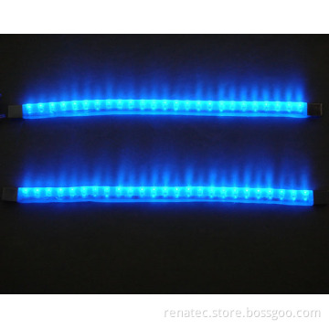 Waterproof Flexible LED Strip Blue (Frosted Milky White PVC) (DF-B-12V)